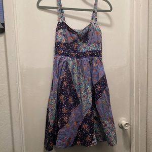 Anthropologie Maeve Patchwork Dress